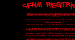 Desktop Screenshot of cfnmrestraint.com